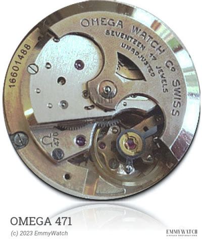 watch omega 471 movement